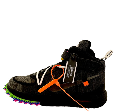 Nike Air Force 1 Mid 'Off White Black (2022)' | US M 13