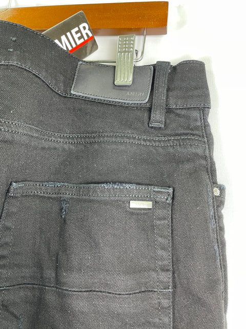 Amiri Skinny Jeans 'Ripped Fade Black Denim' | US M 31"