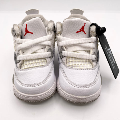 Air Jordan 4 Retro 'White Oreo (2021)' | US TD 4C
