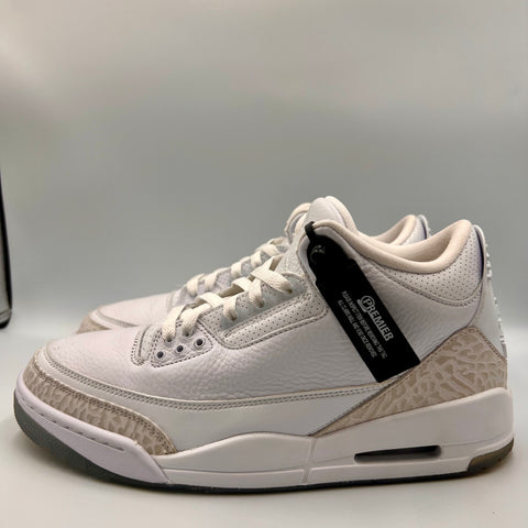 Air Jordan 3 Retro 'Pure White (2018)' | US M 9.5