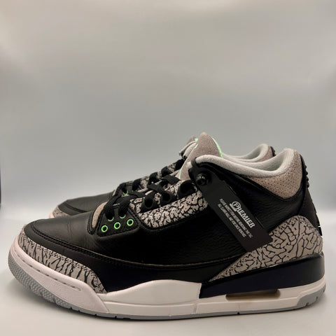 Air Jordan 3 Retro 'Green Glow (2024)' | US M 9.5
