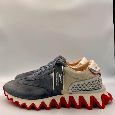 Christina Louboutin 'Loubishark suede' | EU M 42 / US 9