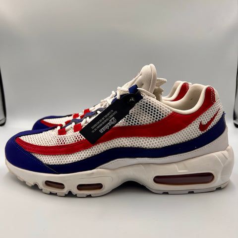 Nike Air Max 95 "White Deep Royal Blue (2019)' | US M 11 (No Box)