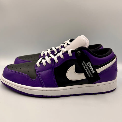 Air Jordan 1 Low 'Court Purple Black (2020)' | US M 10.5 (No Box)