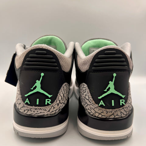 Air Jordan 3 Retro 'Green Glow (2024)' | US M 9.5