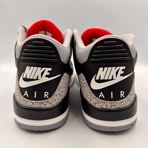 Air Jordan 3 Retro OG 'Black Cement (2024)' | US M 12