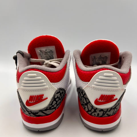 Air Jordan 3 Retro 'Fire Red (TD)' | US 9C (No Box)