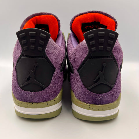 Air Jordan 4 Retro Womens 'Canyon Purple (2022)' | US W 7 / M 5.5