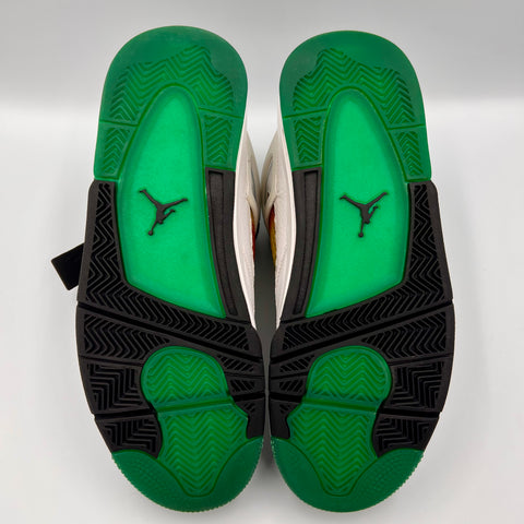 Air Jordan 4 Retro Women's 'Lucid Green Rasta (2020)' | US W 10.5 / US M 9