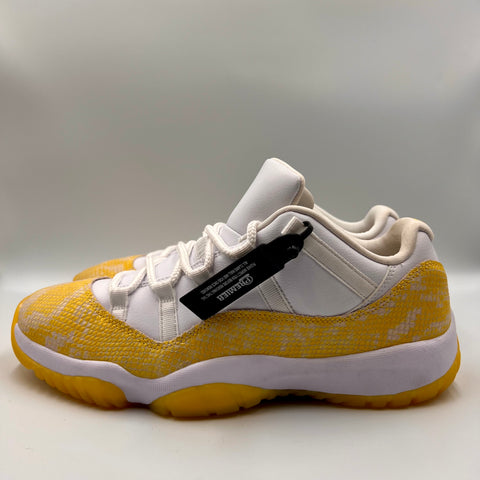 Air Jordan 11 Low Women's 'Yellow Snakeskin (2023)' | US W11.5 / US M 10