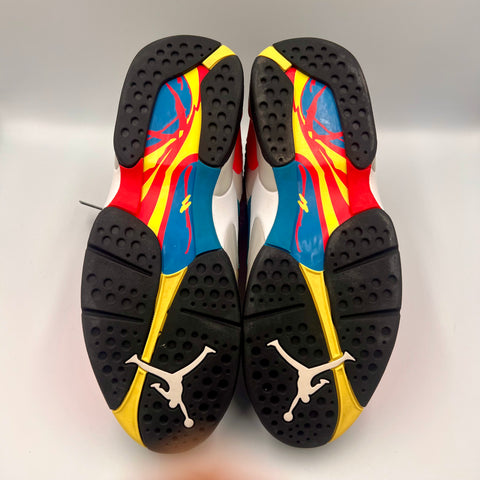Air Jordan 8 Retro 'White Mulitcolor (2019)' | US M 11