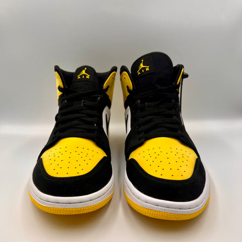 Air Jordan 1 Mid 'Yellow Toe Black (2019)' | US M 11.5 (No Box)