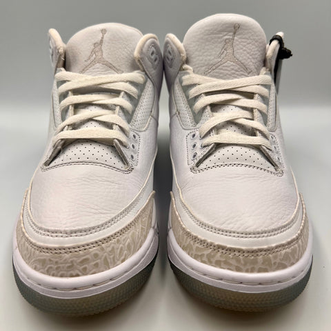 Air Jordan 3 Retro 'Pure White (2018)' | US M 9.5