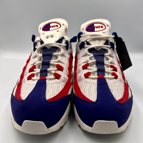 Nike Air Max 95 "White Deep Royal Blue (2019)' | US M 11 (No Box)