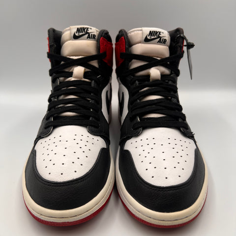 Air Jordan 1 Retro Women's 'Satin Black Toe (2019)' | US W 11 / M 9.5 (No Box)