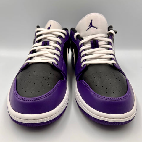 Air Jordan 1 Low 'Court Purple Black (2020)' | US M 10.5 (No Box)