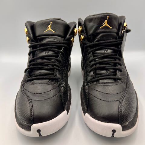 Air Jordan 12 Retro Womens 'Black Metallic Gold (2019)' | US W 10.5 / M 9