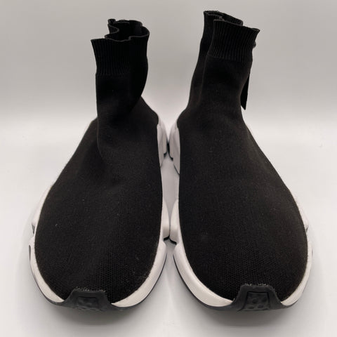Balenciaga Speed Graffiti Trainers 'Black White' | EU M 44 / US M 11