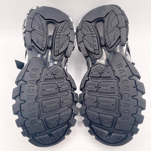 Balenciaga Track Graffiti 'Black White' | EU M 45 / US M 12