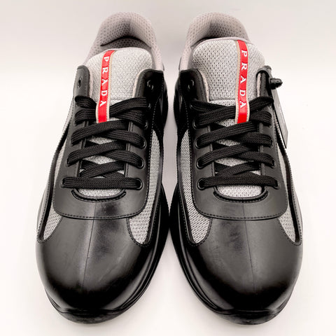 Prada America's Cup Soft Rubber 'Black Silver' | EU M 44 / US M 11