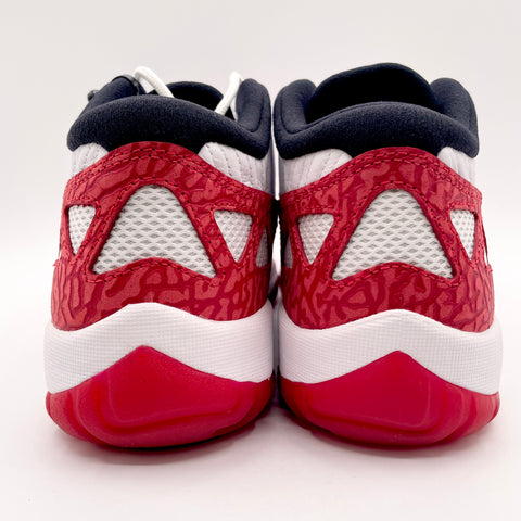 Air Jordan 11 Retro Low IE 'White Gym Red (2017)' | US M 8