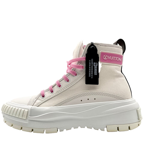 Louis Vuitton High-Top Platform Sneaker 'Pink Monogram Badge' | EU 38 / US W 8.5