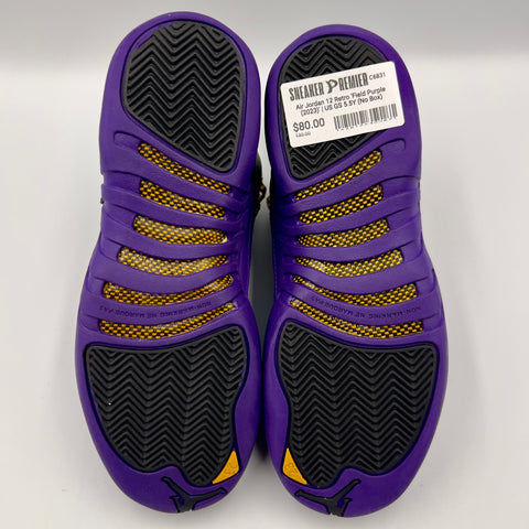 Air Jordan 12 Retro 'Field Purple (2023)' | US GS 5.5Y (No Box)