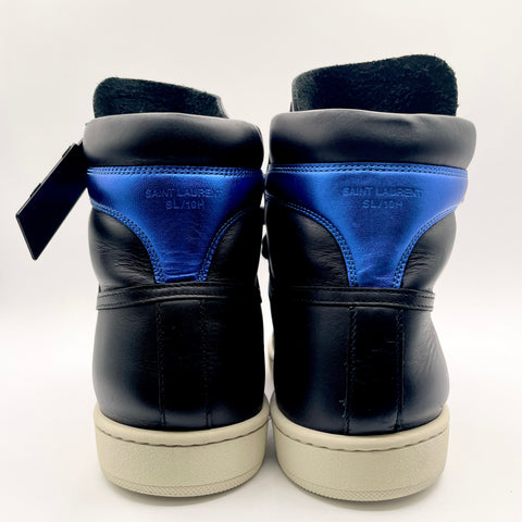 Saint Laurent SL-10 High Top 'Black Metallic Blue' | EU M 39 / US M 6