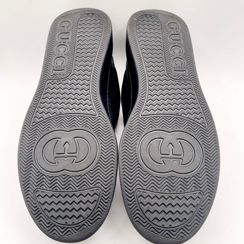Gucci GG Embossed 'Black Leather' | US M 12