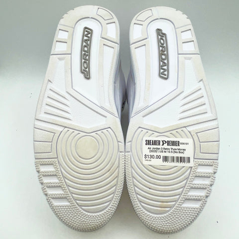 Air Jordan 3 Retro 'Pure Money (2025)' | US M 10.5 (No Box)