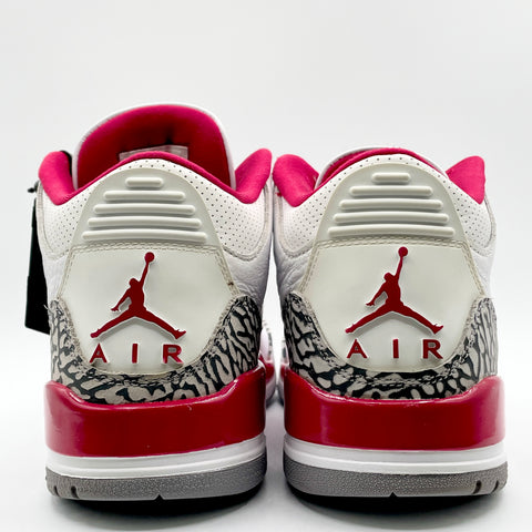 Air Jordan 3 Retro 'Cardinal Red (2022)' | US M 8 (No Box)