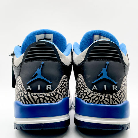 Air Jordan 3 Retro 'Sport Blue (2014)' | US M 12 (No Box)