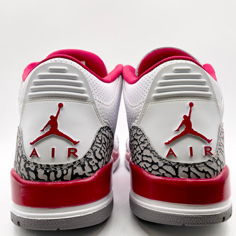 Air Jordan 3 Retro 'Cardinal (2022)' | US M 11