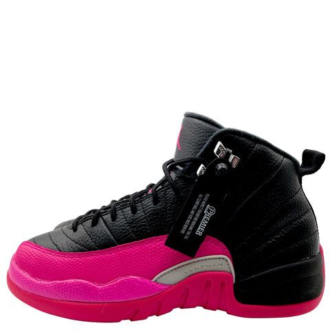 Air Jordan 12 Retro 'Black Deadly Pink (2017)' | US GS 7Y (No Box)