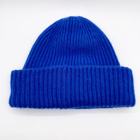 Moncler Wool Beanie 'Electric Blue' | US M One Size