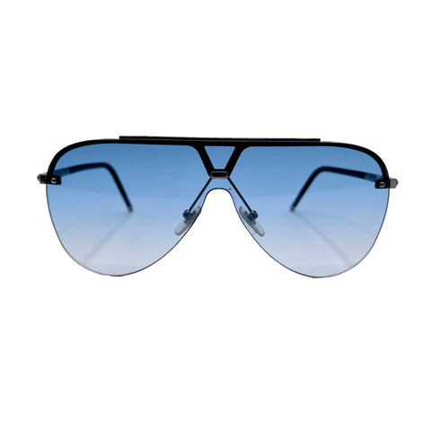 Louis Vuitton Louie Vuitton Sunglasses 'Silver Black' | US M One Size