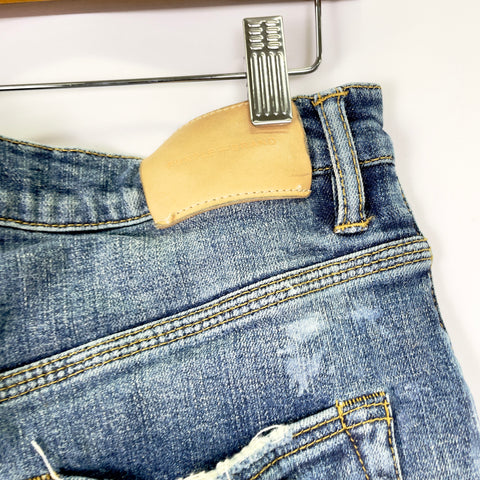 Purple Brand Ripped Slim Fit Jeans 'Light Indigo' | US M 31"