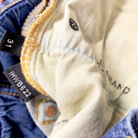 Purple Brand Ripped Slim Fit Jeans 'Light Indigo' | US M 31"