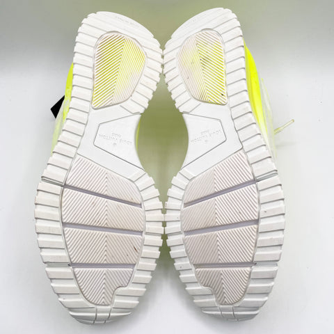 Louis Vuitton Trainer 'Light Yellow Cotton Fabrics' | US M 9
