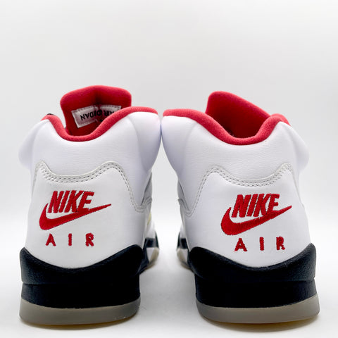 Air Jordan 5 Retro 'Fire Red Silver Tongue (2020)' | US GS 7Y (No Box)
