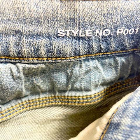Purple Brand Light Dirty Wax Denim Jean 'Dirty Indigo' | US M 28"