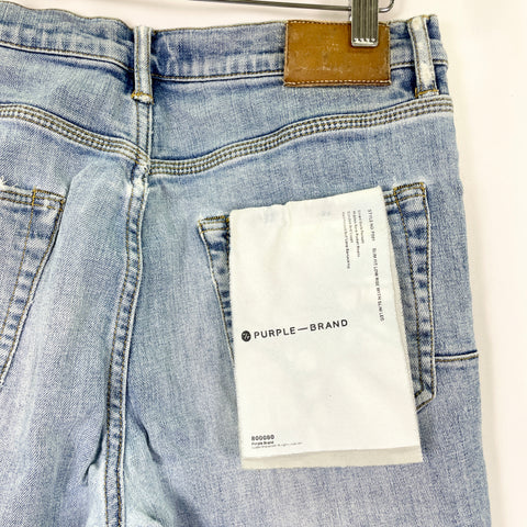 Purple Brand Low Rise Skinny Jeans 'Light Indigo' | US M 32"