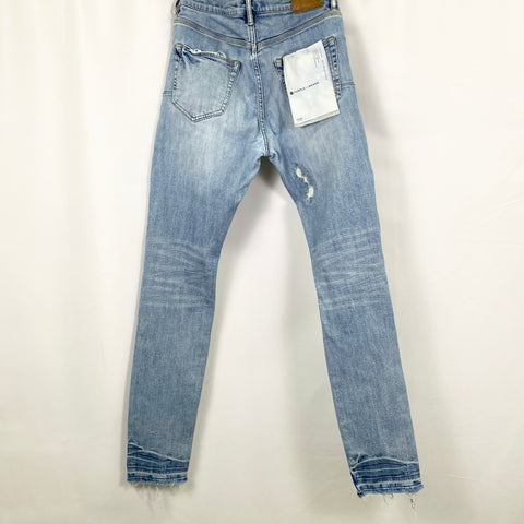 Purple Brand Low Rise Skinny Jeans 'Light Indigo' | US M 32"