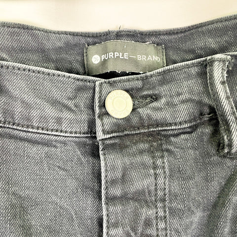 Purple Brand Wash Blowout Jeans 'Black' | US M 36"