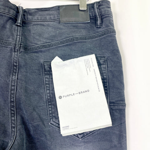 Purple Brand Wash Blowout Jeans 'Black' | US M 36"