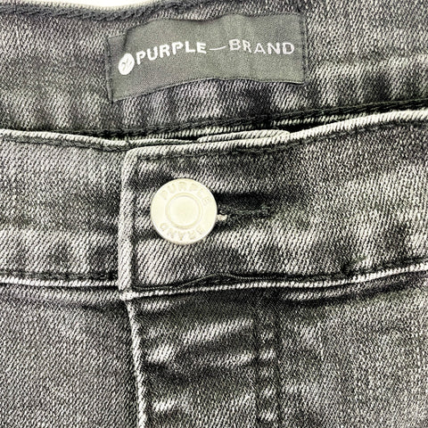 Purple Brand Faded Wash Jeans 'Black' | US M 34"