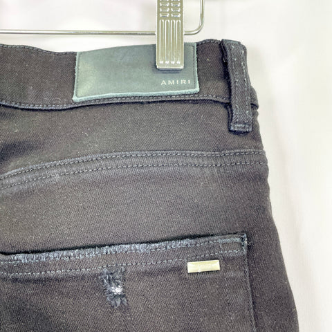Amiri Spell-Out Jeans 'Black' | US M 33"
