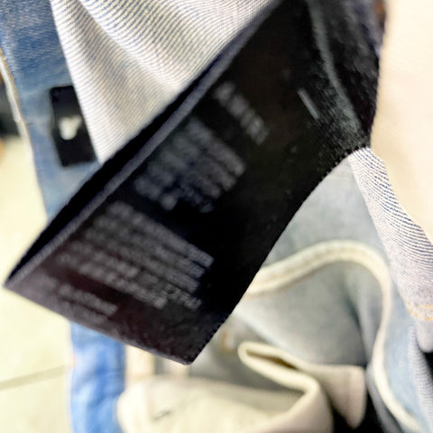 Amiri X Wes Lang Reaper Logo Jeans 'Dirty Indigo' | US M 33"