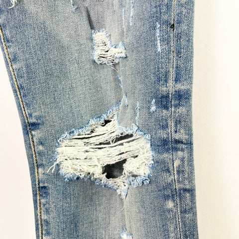 Amiri Serif Purple Logo Jean 'Clay Indigo' | US M 33"