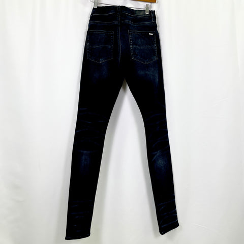 Amiri MX-1 Blue Patch Jeans 'Black Blue' | US M 30"